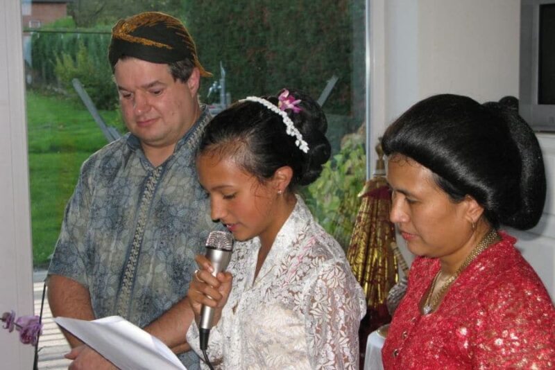 Workshop Indonesische cultuur - Gemengde Huwelijken - Tarapan